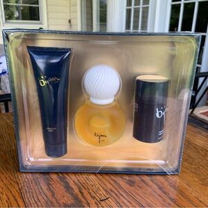 Bijan for Men Set 2.5 oz Cologne Spray 3.3 oz After Shave Balm 2.5 oz Deodorant